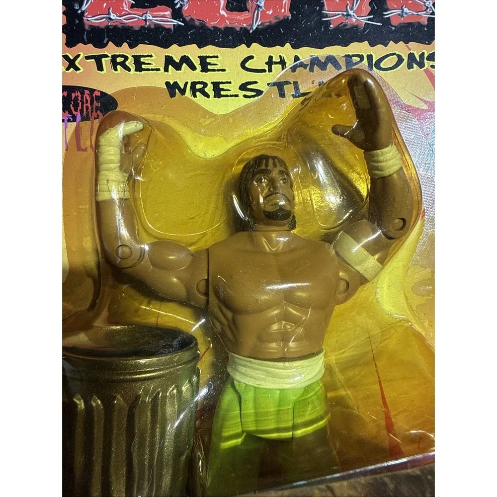 1999 Sabu ECW OSFTM Wrestling Figure‎ Pivot Punch Sealed
